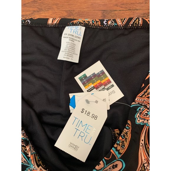 Time And Tru Bikini Pant Size 2X (20W-20W) NWT - Picture 3 of 3